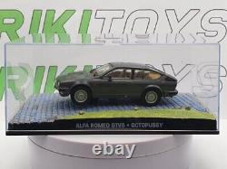 Alfa Romeo Alfetta GTV 6 007 Octopus kiosque à journaux 1/43 gris