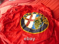 Alfa Romeo Alfetta Gt / Gtv Couverture Voiture Autoüberzug Rouge Avec Logo Neuf