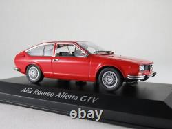 Alfa Romeo Alfetta Gtv 1976 Red Maxichamps 940120120 143 Minichamps