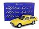 Alfetta Gtv Miniature Voiture Alfa Romeo Jaune Auto 1/18 Véhicules Laudoracing