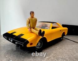 Ancienne voiture télécommandée Alfa Romeo Alfetta SPIDER avec boite poupée