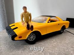 Ancienne voiture télécommandée Alfa Romeo Alfetta SPIDER avec boite poupée