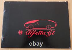 Brochure ALFA ROMEO ALFETTA GT Presse Dossier Photo Foto Prospekt Sales
