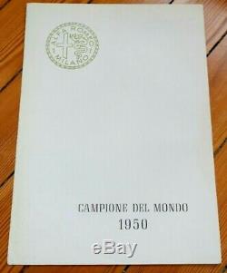 Brochure Prospekt Prospectus 1950 ALFA ROMEO ALFETTA F1 CAMPIONE DEL MONDO