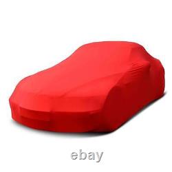 Car Cover Indoor Rouge pour Alfa Romeo Alfetta Gt 116 Année 1974-1982 Coupé