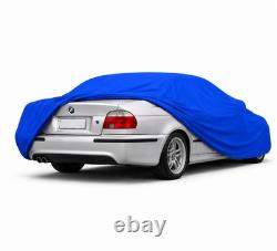 Housse De Garage Intérieure Extensible Pour Alfa Romeo Alfetta Limousine Bleu