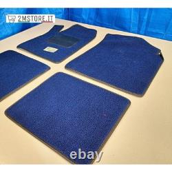 Jeu Tapis Tappettini Velours Bleu Original Paolini Alfa Romeo Alfetta 2.0