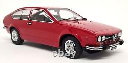 KK 1/18 Alfa Romeo Alfetta GTV 2000 1976 Red Diecast Scale Model Car