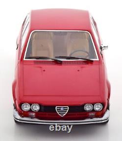 KK Scale 1/18 Alfa Romeo Alfetta GT 1.6 1976 Produit fini rouge