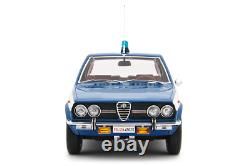 LAUDORACING-MODELS 118 Alfa Romeo Alfetta 1.8 Polizia Stradale 1976 LM178B-PO
