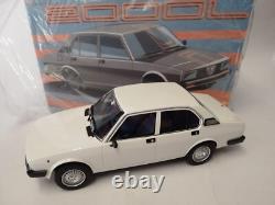 Laudoracing Alfa Romeo Alfetta 2.0 Blanc 1978 1/18 LM154D