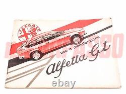 Livret Utilisation et Entretien Alfa Romeo Alfetta Gt Imprimé Mai 74 Original