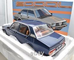 Miniature voiture auto 1 18 alfa romeo Alfetta 2000 L Laudoracing Modélisme