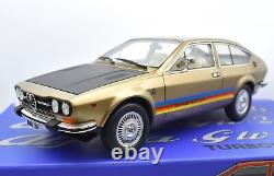 Miniature voiture auto 1 18 alfa romeo Alfetta Gtv Laudoracing Modélisme