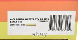 Miniature voiture auto 1 18 alfa romeo Alfetta Gtv Laudoracing Modélisme