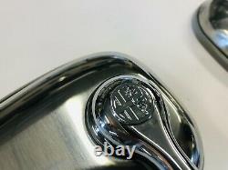 Miroir Miroirs Rétroviseur Externe Dx-Sx Alfa Romeo Alfetta Gt GTV Chrome