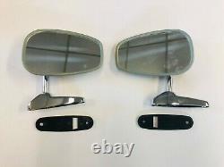 Miroir Rétroviseur Externe Dx-Sx Alfa Romeo Alfetta Gt GTV Chrome Nouveaux