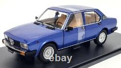 Mitica 1/18 Alfa Romeo Alfetta Berlina 2000L 1978 Blue Met Diecast Model Car