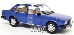 Mitica 1/18 Alfa Romeo Alfetta Berlina 2000L 1978 Blue Met Diecast Model Car