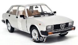 Mitica 1/18 Alfa Romeo Alfetta Berlina 2000L 1978 Silver Diecast Model Car