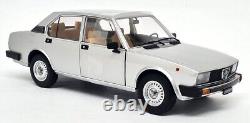 Mitica 1/18 Alfa Romeo Alfetta Berlina 2000L 1978 Silver Diecast Model Car