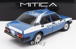 Mitica Alfa Romeo Alfetta 2000 Polizia Stradale 1978 1/18 Scale Le De 500 Neuf