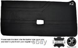 Noir Point 2X Complet Porte Carte Housse Cuir Pour Alfa Romeo Alfetta Gtv