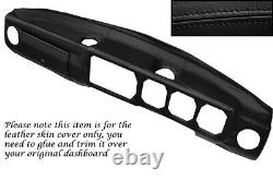 Noir Point Tableau de Bord Cuir Housse Pour Alfa Romeo Alfetta Gtv