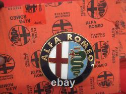 Original Alfa Romeo Alfetta Soude À Année Fab. 1982 Emblème Frontal 60735087 Neu