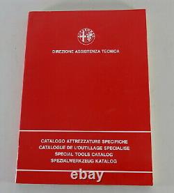 Outils Spéciaux Catalogue Alfa Romeo Giulia Alfetta Alfasud 2000 Montréal
