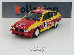 PROVENCE MOULAGE ALFA ROMEO Alfetta GTV6 33 Export n°42 Rally Cevennes 1985 1.43