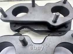 Paire Supports 40MM Carburateur alfa Romeo Spider Giulia Alfetta Giulietta 1