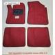 Tapis Dallage Velours Rouge Paolini Original Pour Alfa Romeo Alfetta 2.0