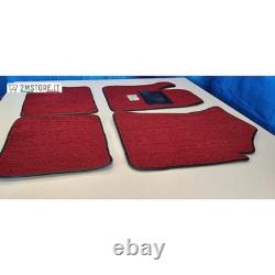 Tapis Dallage Velours Rouge Paolini Original Pour Alfa Romeo Alfetta 2.0