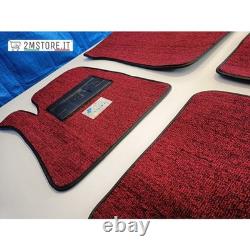 Tapis Dallage Velours Rouge Paolini Original Pour Alfa Romeo Alfetta 2.0