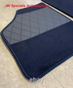 Tapis Komplettaustattung pour Alfa Romeo Alfetta Gt Bleu Foncé 1974-1980 11tlg