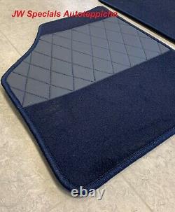 Tapis Komplettaustattung pour Alfa Romeo Alfetta Gt Bleu Foncé 1974-1980 11tlg