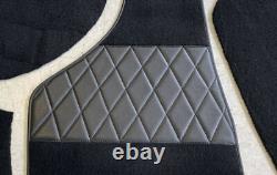 Tapis Komplettaustattung pour Alfa Romeo Alfetta Gt Noir 1974-80 Velours