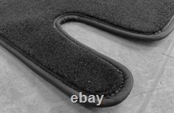 Tapis Komplettaustattung pour Alfa Romeo Alfetta Gt Noir 1974-80 Velours