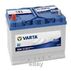 Varta E24 Blue Dynamic 570 413 063 Batterie de Voiture 70Ah Prêt à L'Emploi