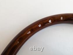 Volant compatible avec Alfa Romeo Bois Noir + Pommeau de vitesse Alfetta